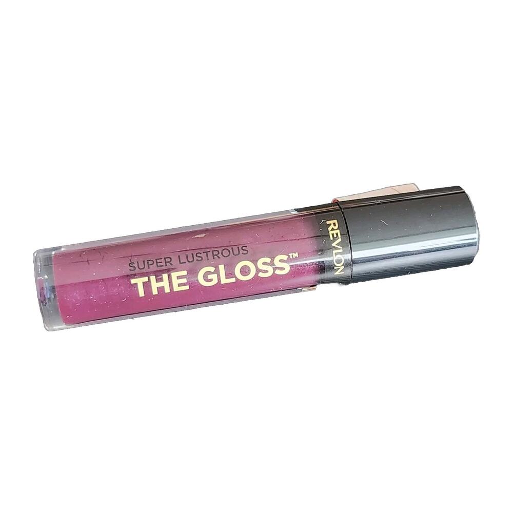 1x REVLON SUPER LUSTROUS THE GLOSS LIP GLOSS 308 PLUM APPEAL